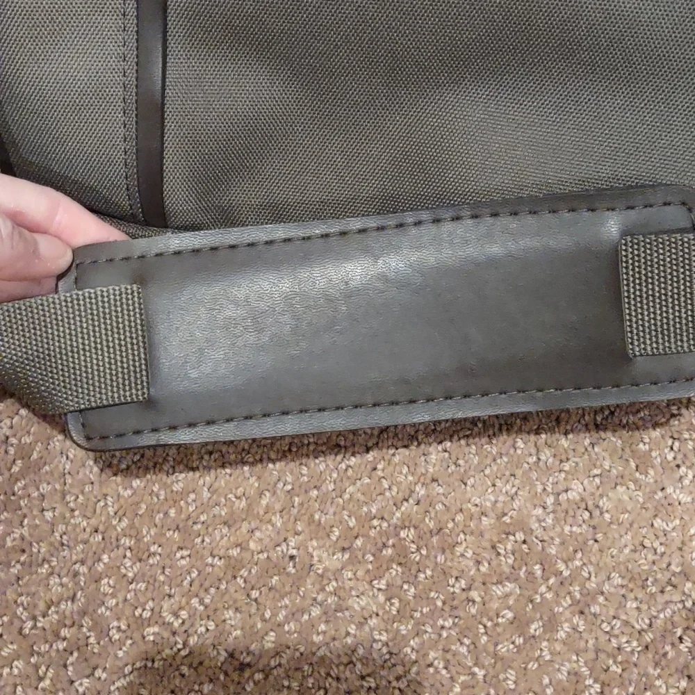 American tourister canvas computer briefcase bag